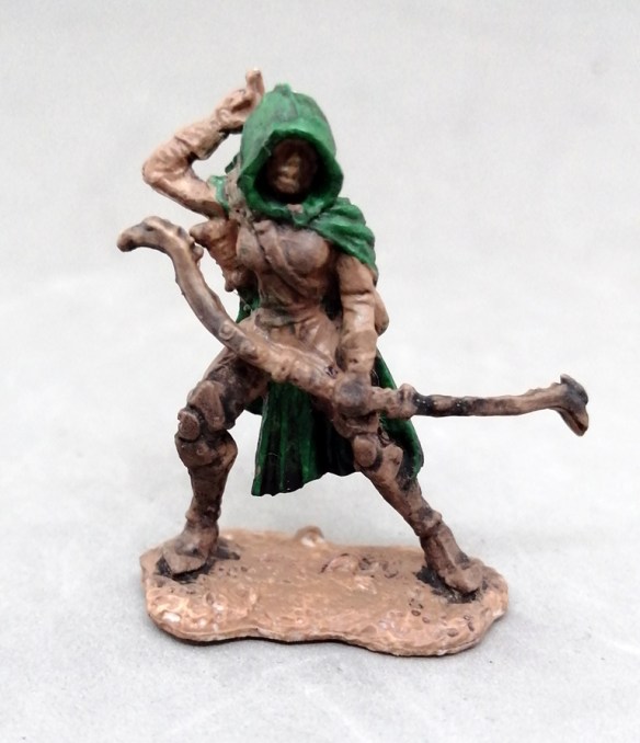 Figurine Reaper Bones ELF Archer – 25mm Échelle Héroïque, 40mm De Hauteur – Miniature En Polymère Pour Jeux De Rôle Plateau